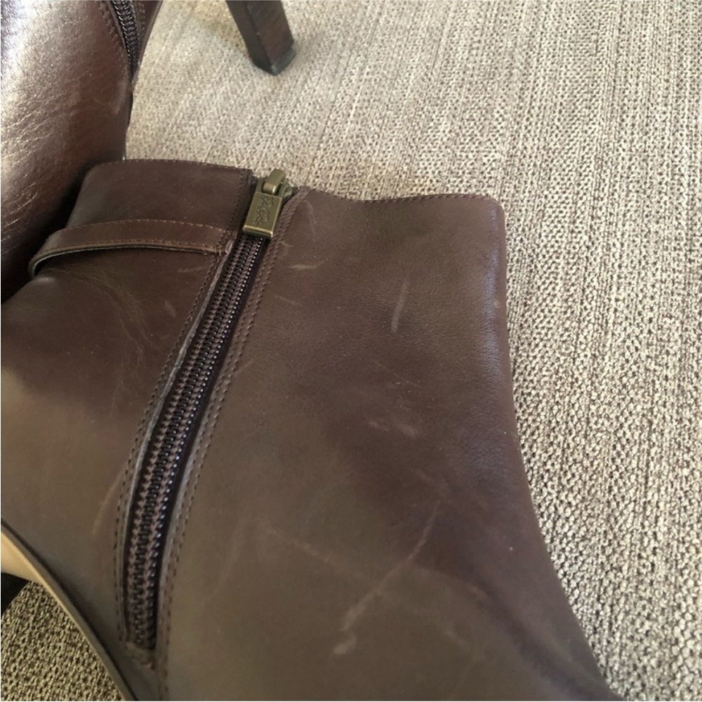 Brooks Brothers Leather Ankle Boots View 2